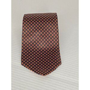 Franco Fossi Silk‎ Necktie Made in Italy Designer Black Length 58" Width 3.5"